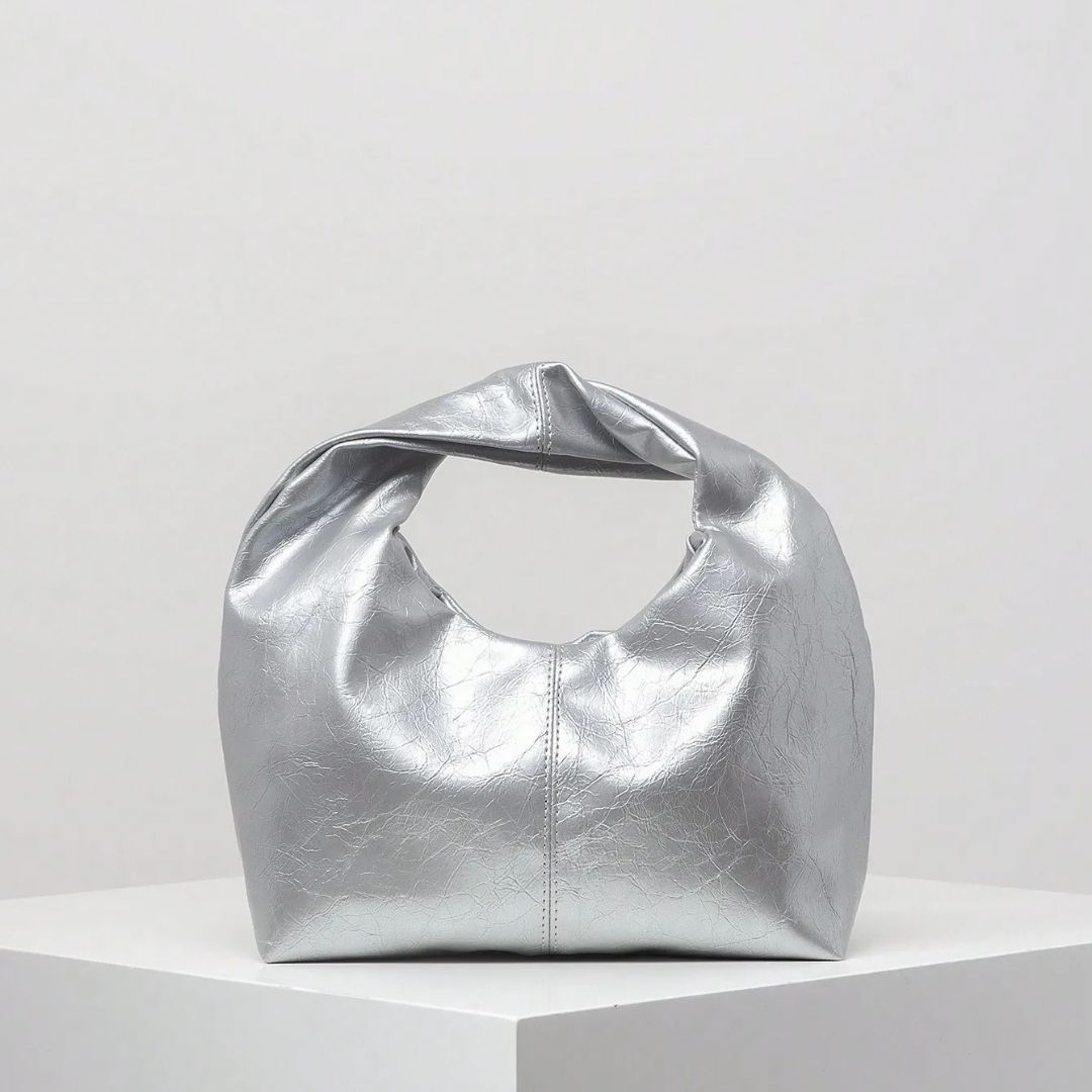 Bolsa de Couro Sierra Prata