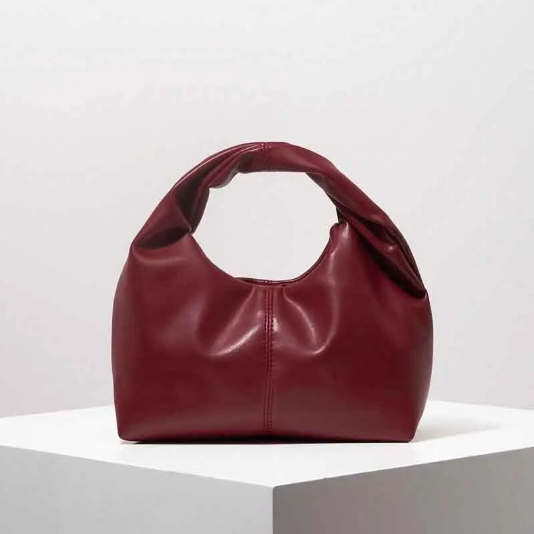 Bolsa de Couro Sierra Vinho 2