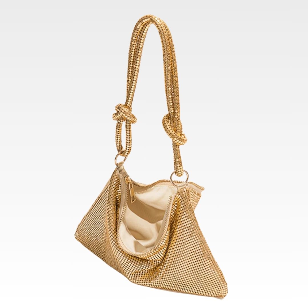Bolsa Metálica Glimmer Dourado 2