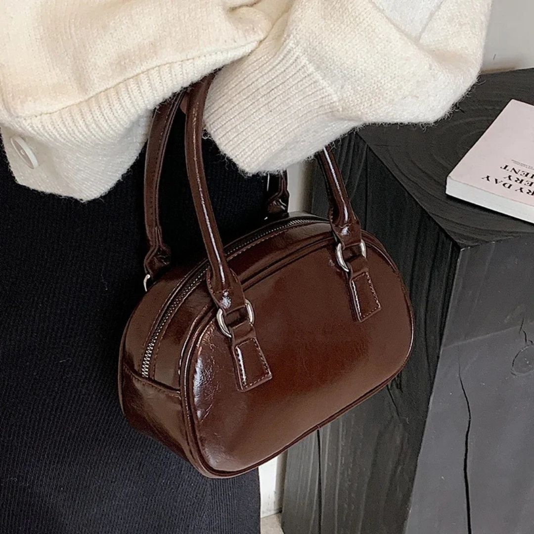 Bolsa de Couro Flicker Marrom 2