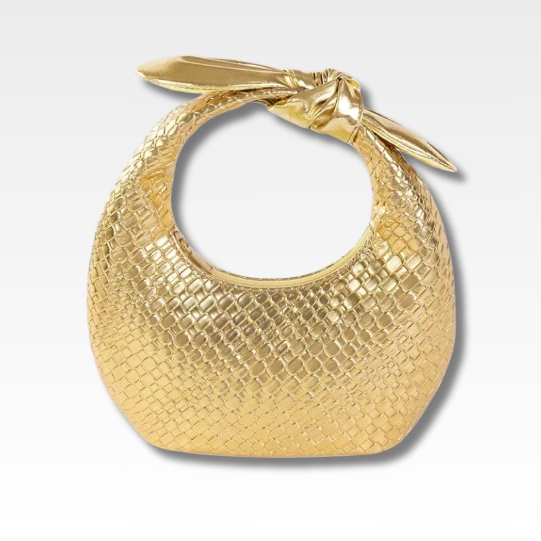 Bolsa de Couro Mirela Dourado