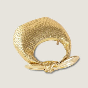 Bolsa de Couro Mirela Dourado 5