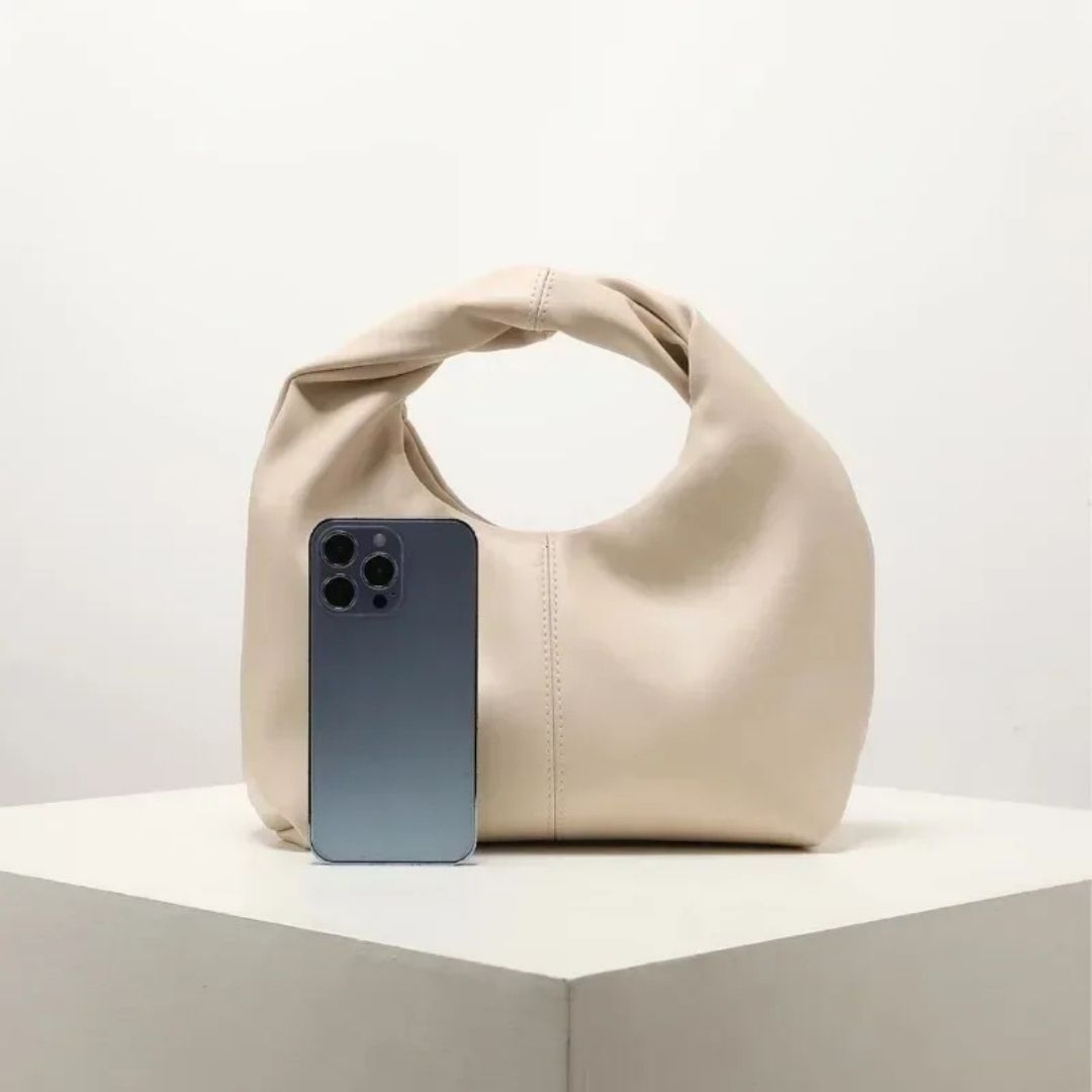Bolsa de Couro Sierra Bege 2