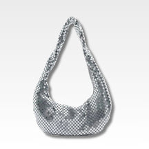 Bolsa de Malha Luna Prata